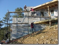 依山而建林中小别墅