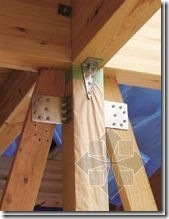 日本木造住宅金属连接件（木结构节点实物）