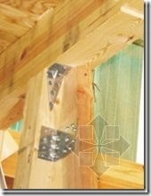 日本木造住宅金属连接件（木结构节点实物）