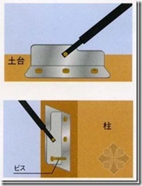 日本木造住宅金属连接件（抗震构造）